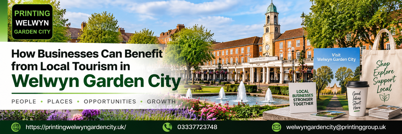 How Businesses Can Benefit from Local Tourism in Welwyn Garden City